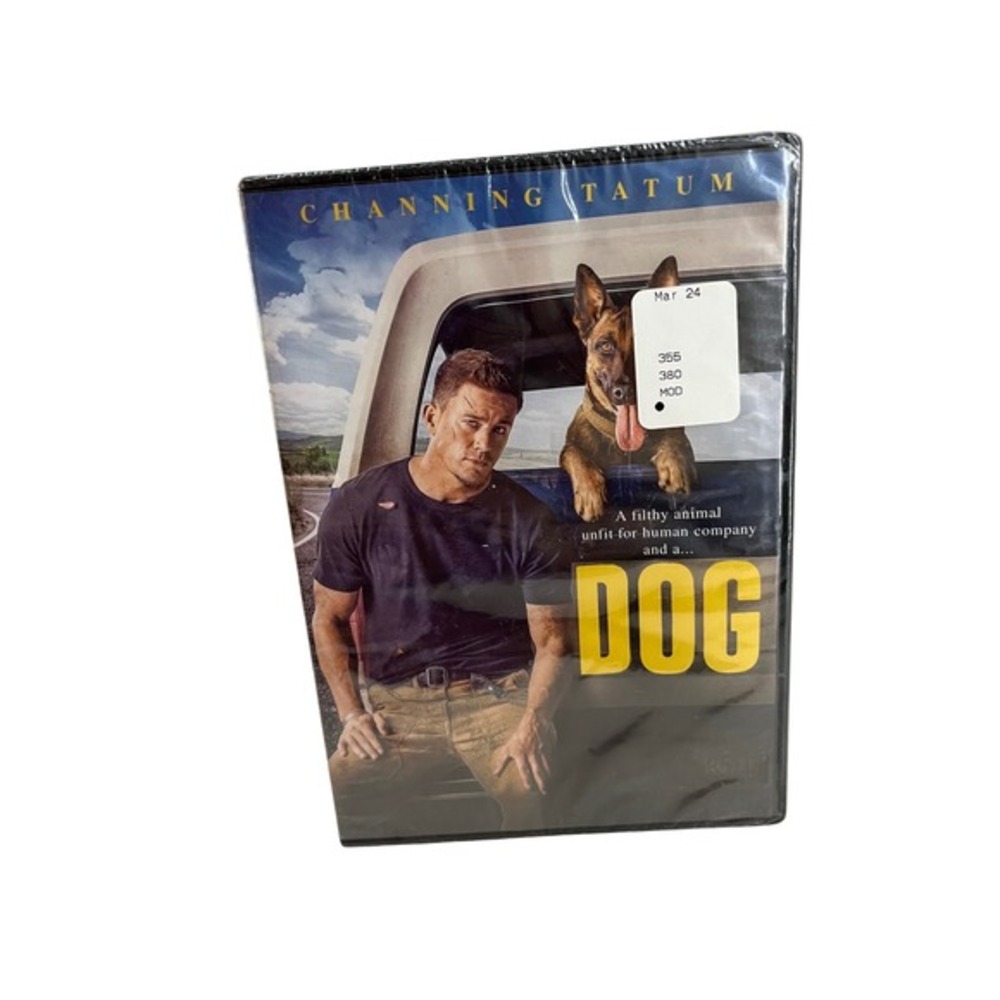 MGM Dog DVD‎ Movie Channing Tatum 2022 New Sealed Comedy Drama PG-13 Road Trip